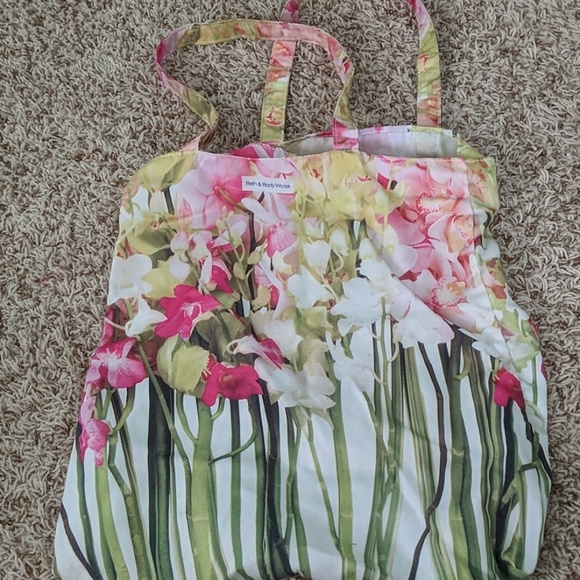 bath & body works Handbags - Bath & Body Works Floral Bag